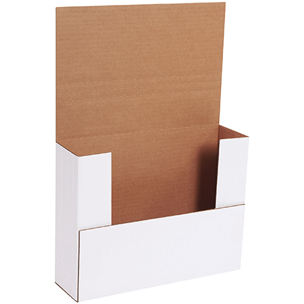 11 x 8 <span class='fraction'>1/2</span> x 3" White Easy-Fold Mailers