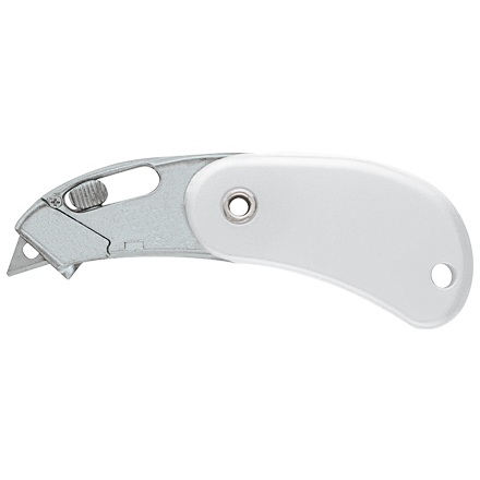 PSC-2<span class='tm'>™</span> White Self-Retracting Pocket Safety Cutter